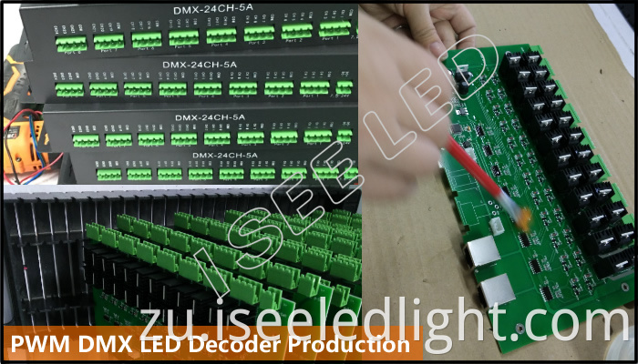 dmx led decoder